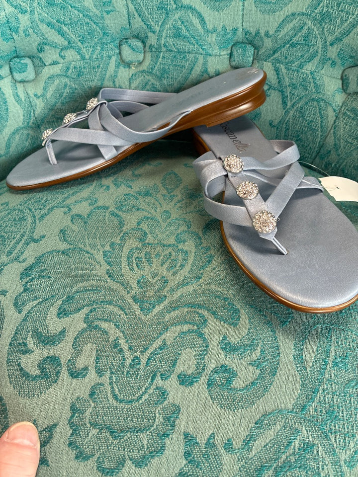toscanella, Blue, Sandal, 10