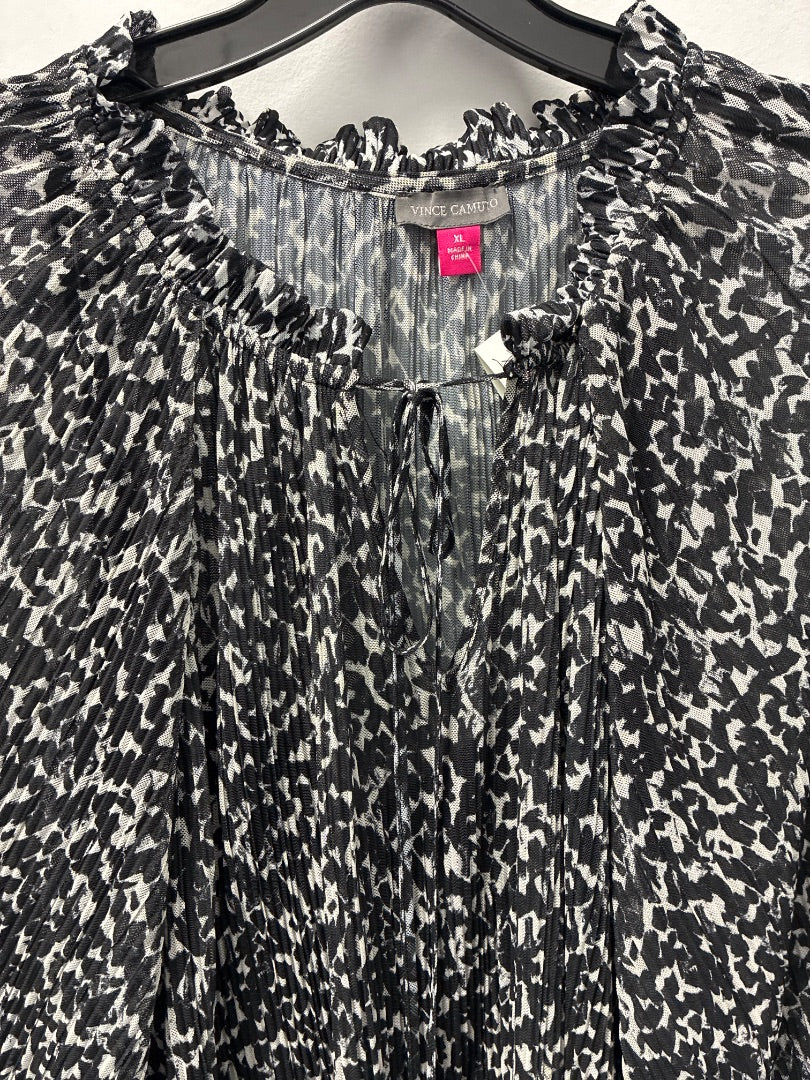 Vince Camuto, Black+, Top, XL