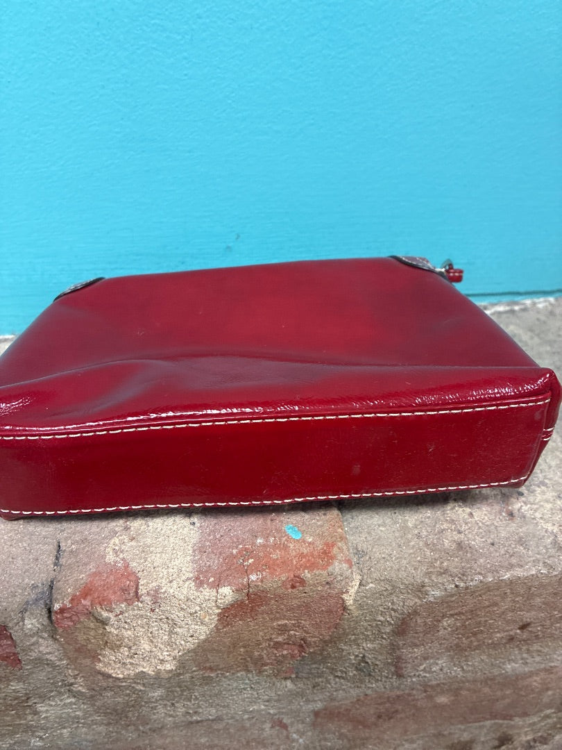 Red Coach Handbag, XS