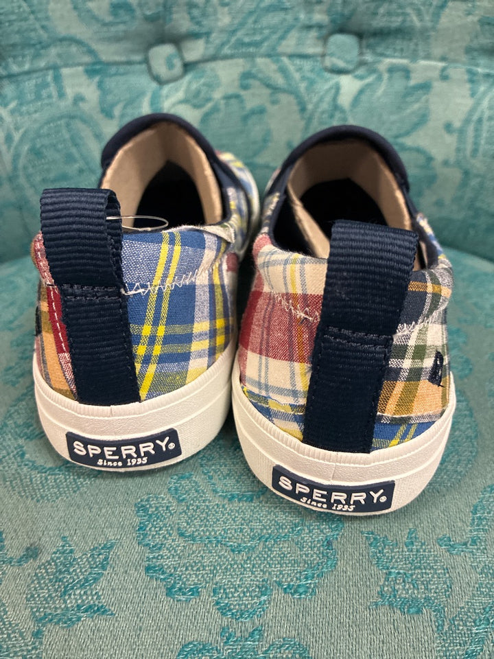NWOT Sperry, Blue+, sneaker, 8