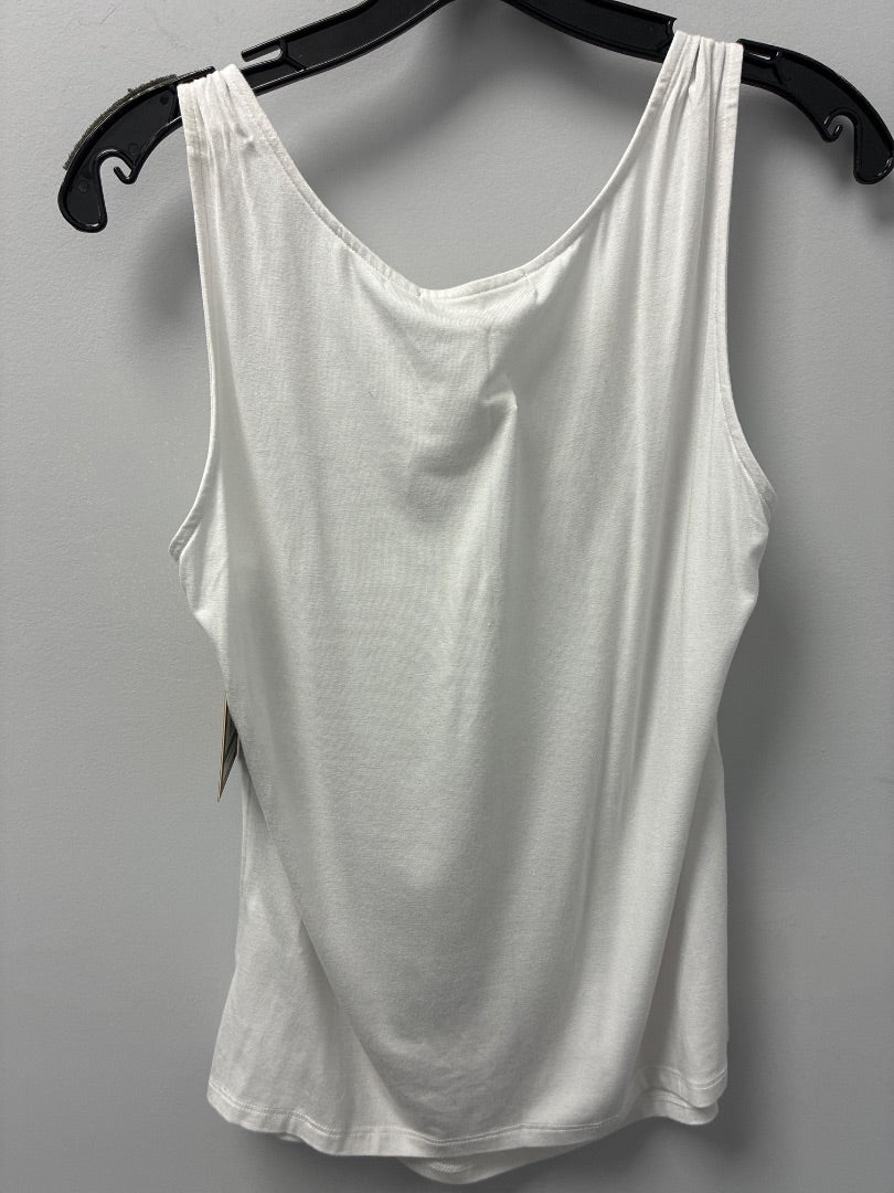ellen tracy, White, Top, Large