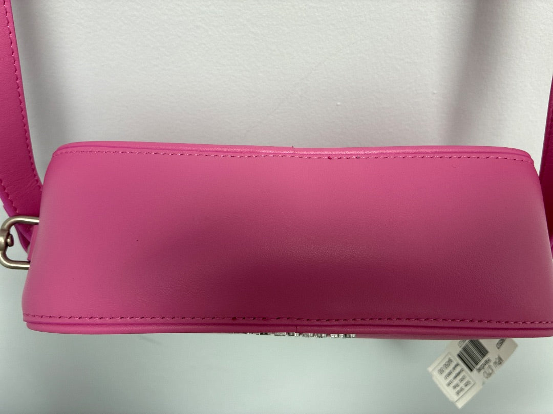 Jacquemus Pink Leather Crossbody Bag Small