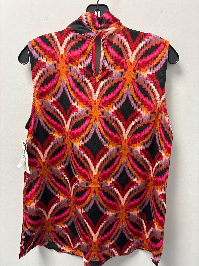 Tahari, Red+, Top, Medium