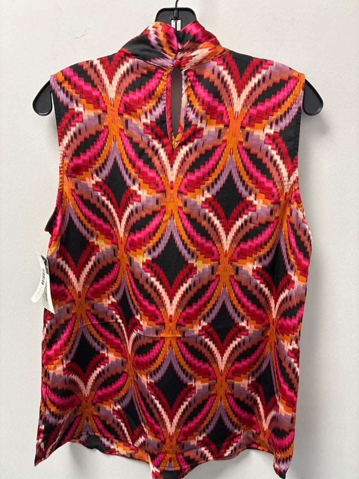 Tahari, Red+, Top, Medium