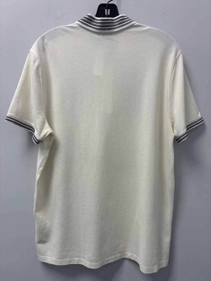express, White, Mens-Top, Large