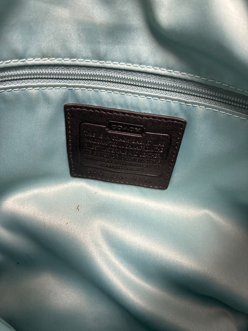 Coach, Black, Handbag, Medium