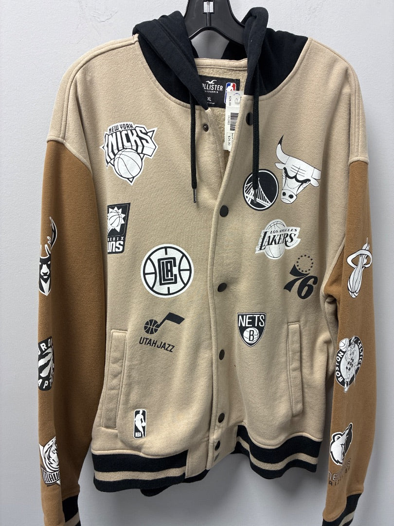 Hollister NBA Men’s Sweatshirt w/hood Large