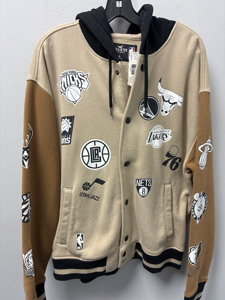 Hollister NBA Men’s Sweatshirt w/hood Large