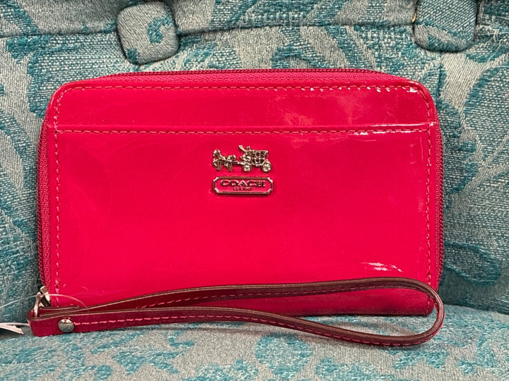 Coach, Pink, wristlet, XS
