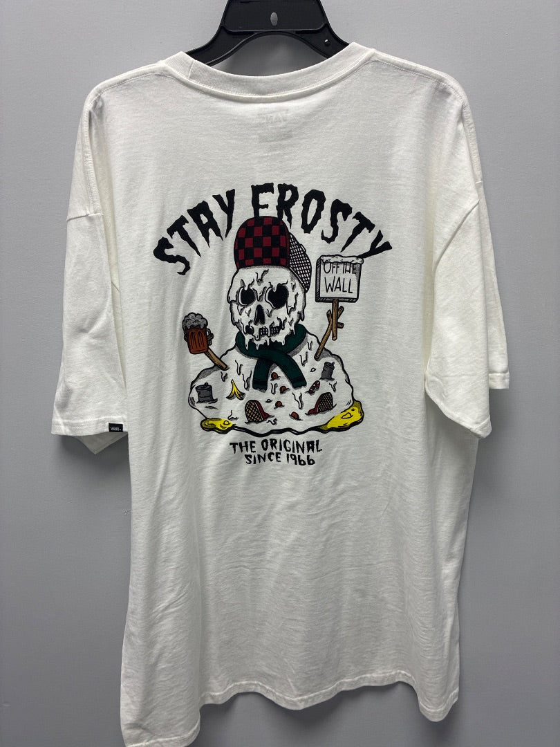 vans, White, Mens-Top, XL