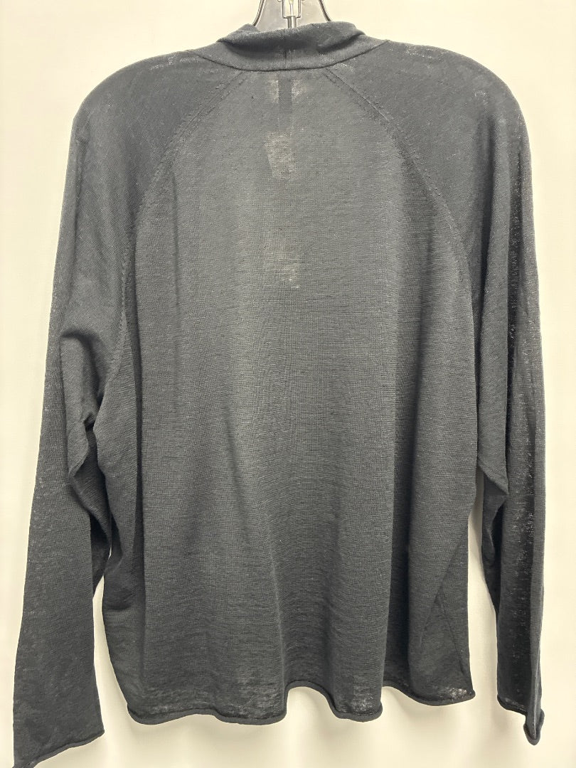 Eileen Fisher Black Raglan Cardigan  Medium