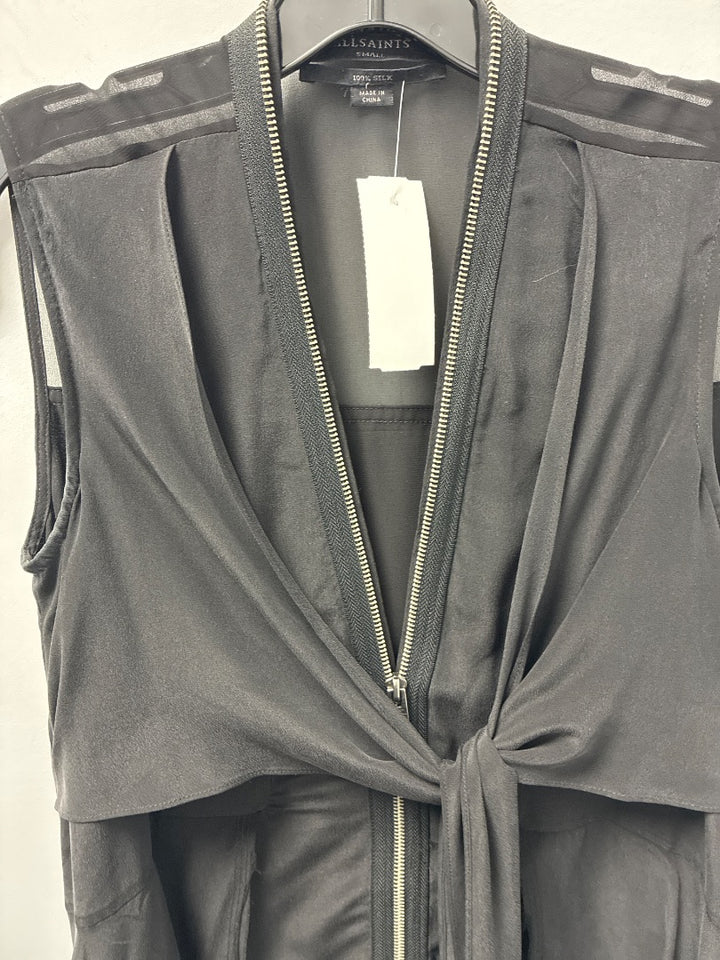 All Saints 100% Silk Dress - Small