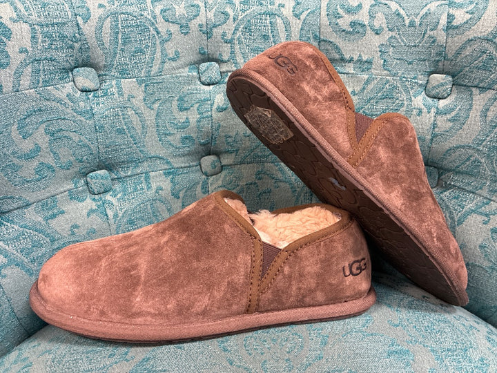Brown UGG slipper, 9