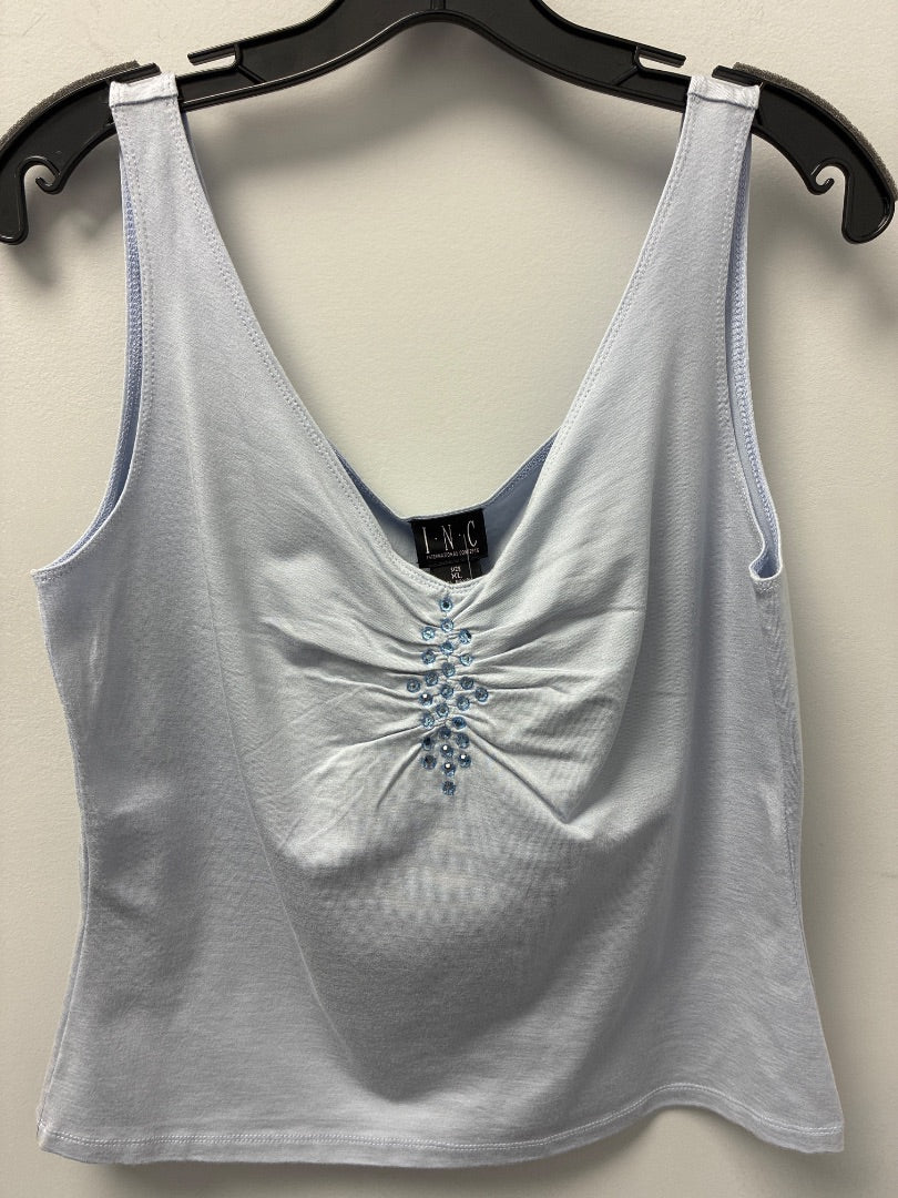 inc, Blue, Top, XL