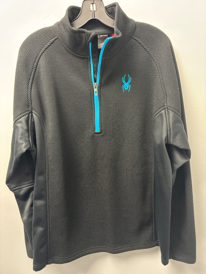 Spyder half-zip up light knit sweater Mens XL