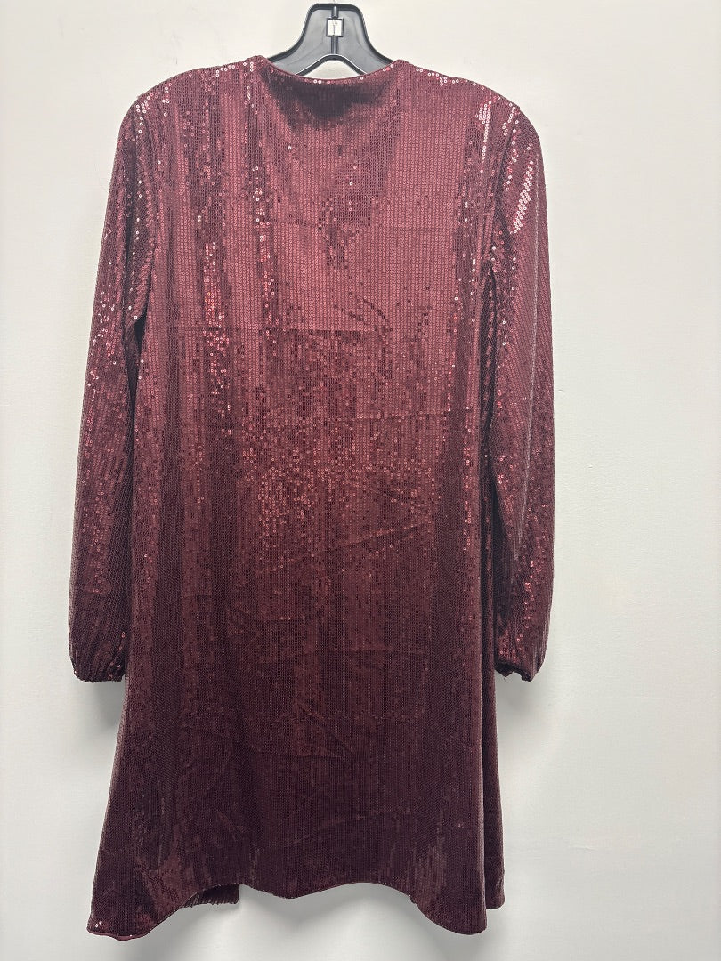INC, maroon, outerwear, Small