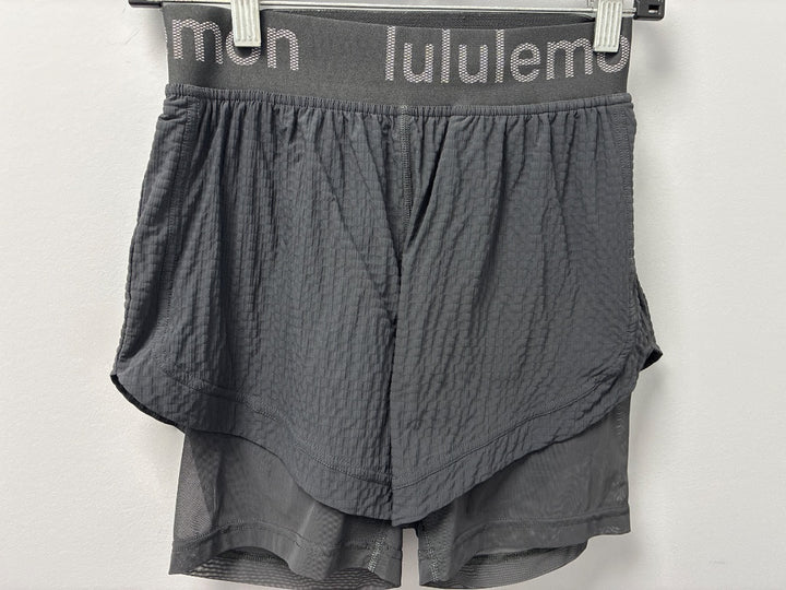 lululemon, grey, shorts, 4